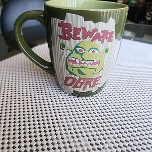 Green Shrek Mug - Beware Ogre Design